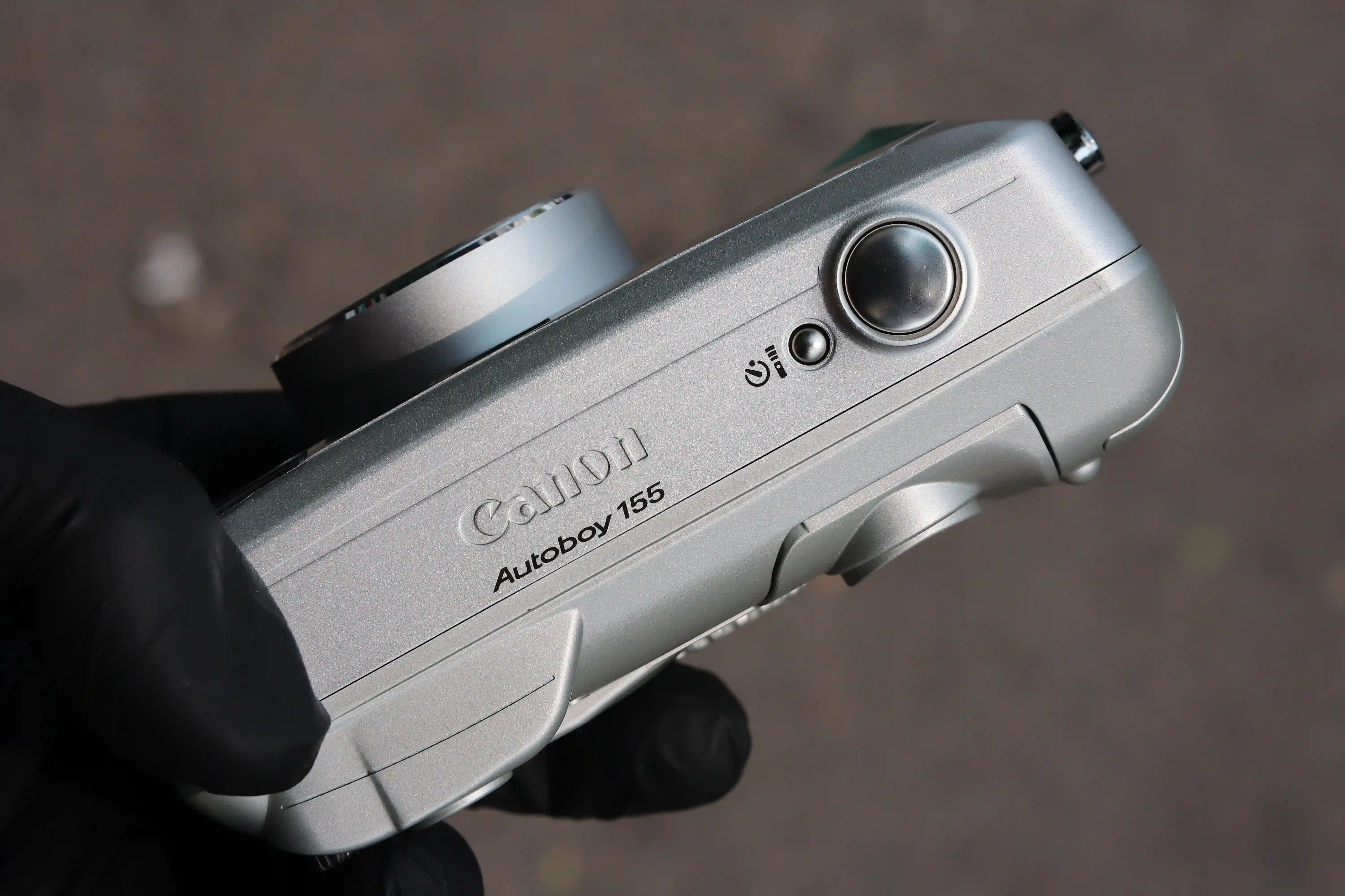 Canon Autoboy 155 nhìn từ phía trên